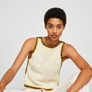 Crochet / Knit Mango top